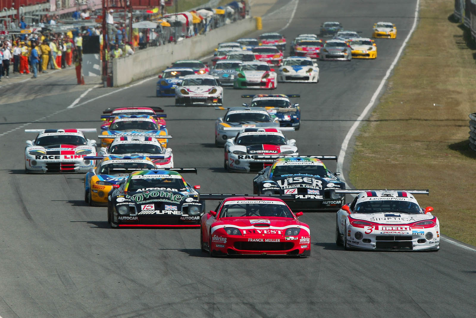 Care Racing Ferraris at Le Mans and the FIA GT ALMS FFSA Championships
